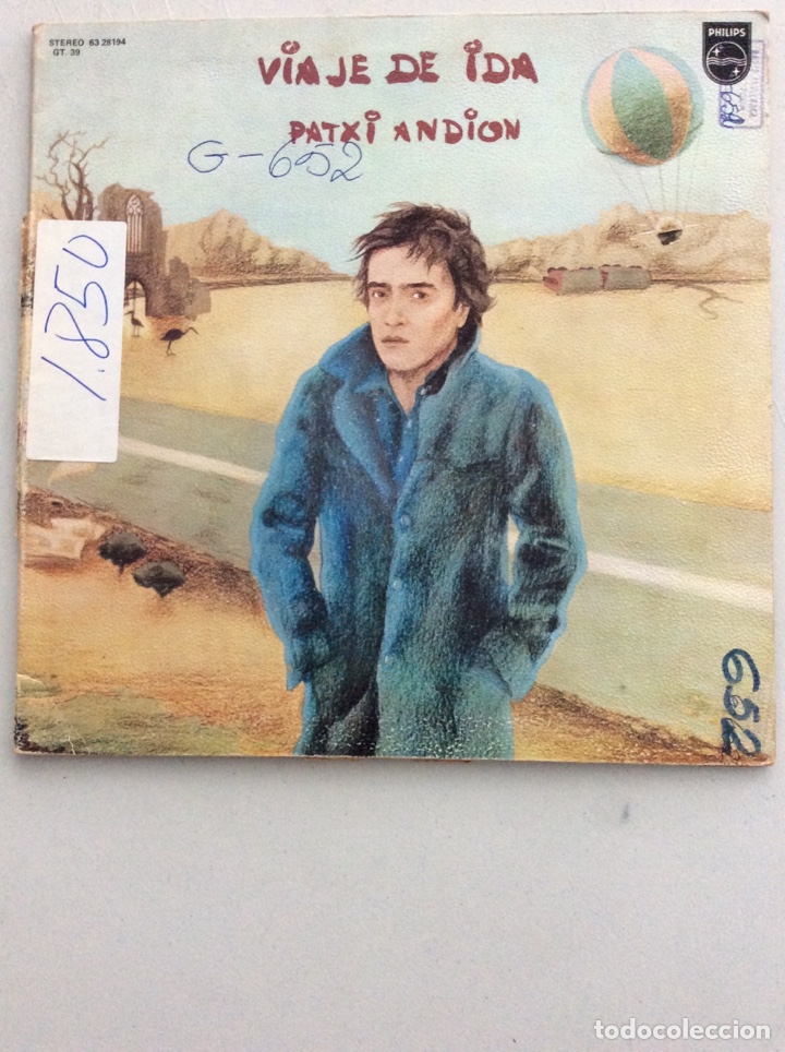 Discos de vinilo: Patxi Andion. Viaje de ida. - Foto 1