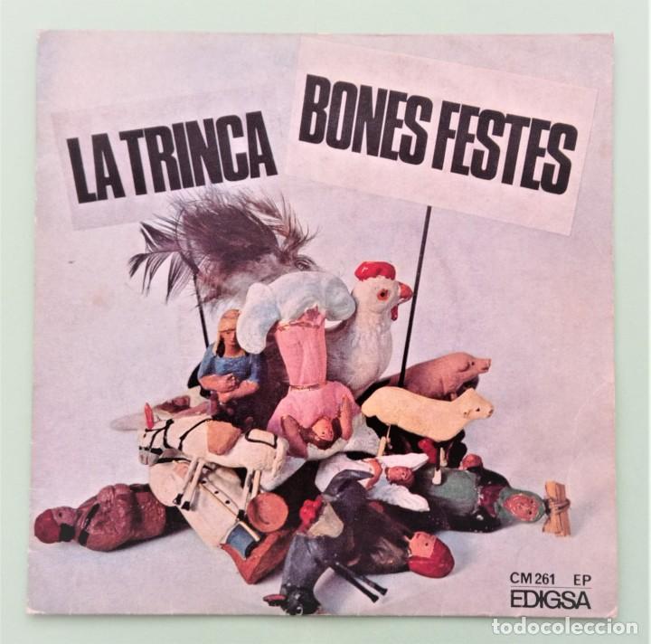 Discos de vinilo: DISCO LA TRINCA (BONES FESTES) (1970) - Foto 1