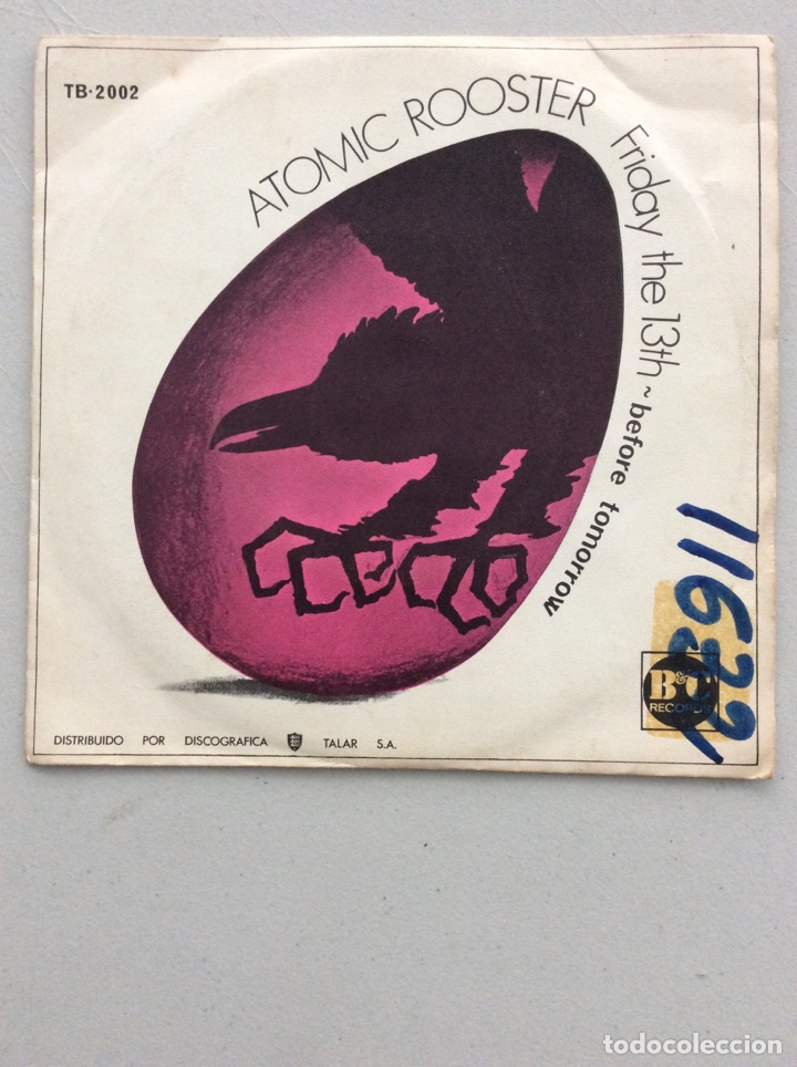 Discos de vinilo: Atomic Rooster. Friday the 13th - before tomorrow. - Foto 1