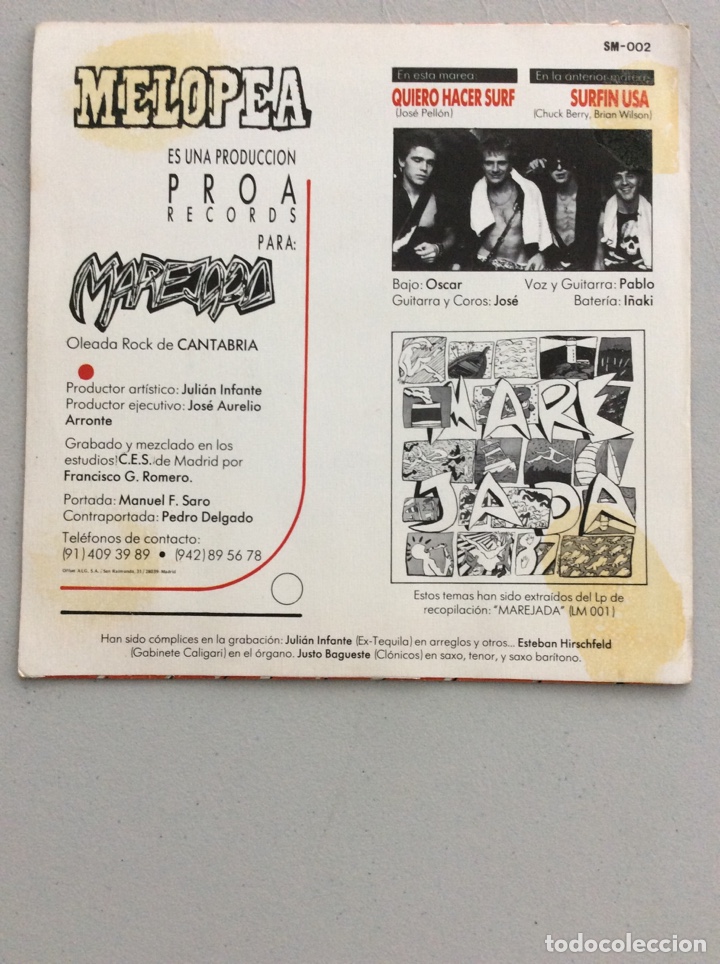 Discos de vinilo: Melopea. Barbara Ann. - Foto 3