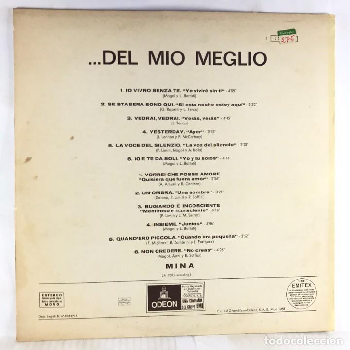 Discos de vinilo: Mina &ndash; ...Del Mio Meglio - Vinyl, LP, Compilation - SPAIN - Foto 2