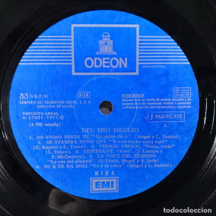 Discos de vinilo: Mina &ndash; ...Del Mio Meglio - Vinyl, LP, Compilation - SPAIN - Foto 4