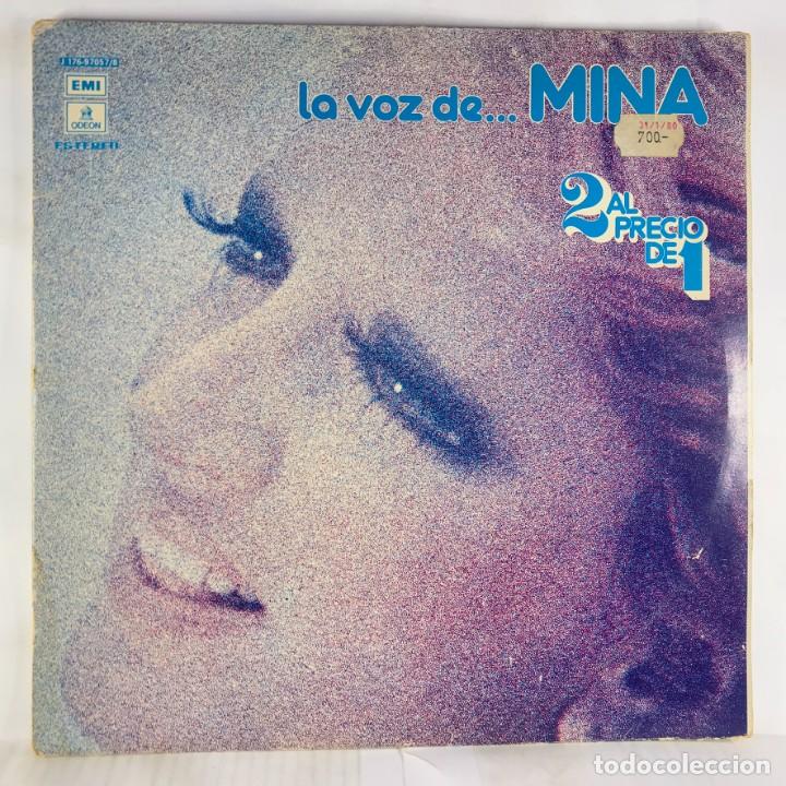 Discos de vinilo: Mina &ndash; La Voz De... Mina - 2 x Vinyl, LP, Compilation, Gatefold - SPAIN - Foto 1