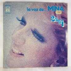 Discos de vinilo: MINA – LA VOZ DE... MINA - 2 X VINYL, LP, COMPILATION, GATEFOLD - SPAIN. Lote 336332353