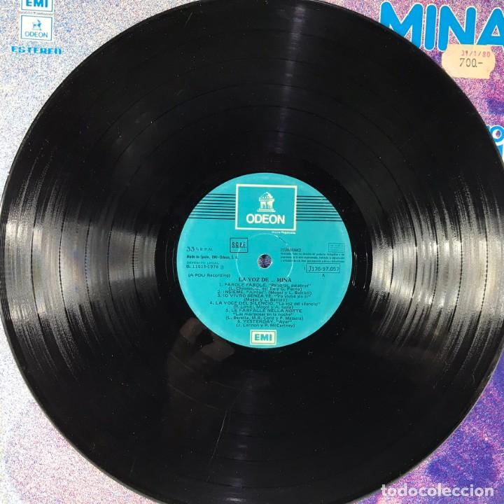 Discos de vinilo: Mina &ndash; La Voz De... Mina - 2 x Vinyl, LP, Compilation, Gatefold - SPAIN - Foto 4