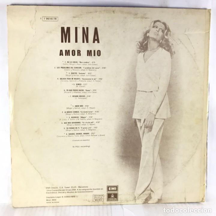 Discos de vinilo: Mina &ndash; Amor Mio - Vinyl, LP, Compilation - spain - Foto 2
