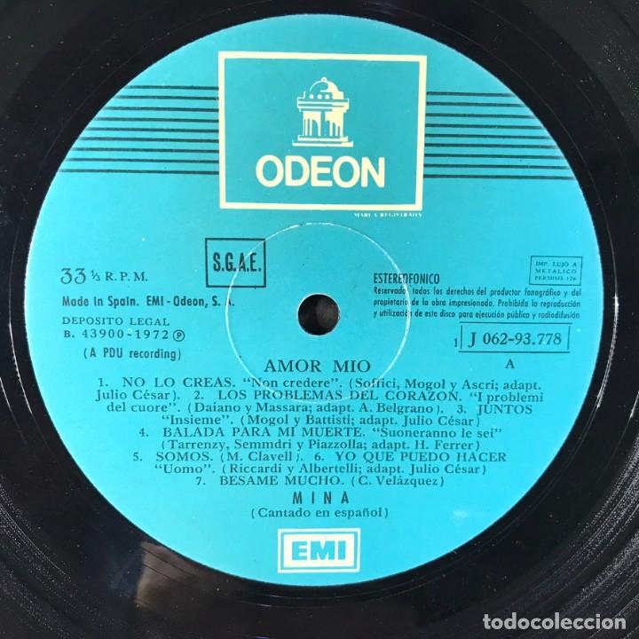 Discos de vinilo: Mina &ndash; Amor Mio - Vinyl, LP, Compilation - spain - Foto 4