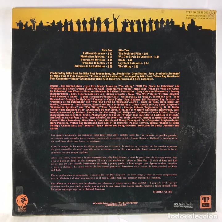 Discos de vinilo: Mike Post &ndash; Railhead Overture - Vinyl, LP - SPAIN - Foto 2
