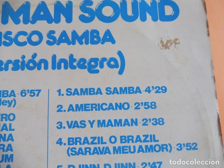 Discos de vinilo: DISCO LP - TWO MAN SOUND - DISCO SAMBA - VERSI&Oacute;N INTEGRA - REFLEJO 1978 - Foto 2