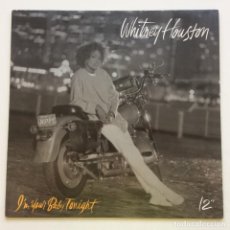 Discos de vinilo: WHITNEY HOUSTON – I'M YOUR BABY TONIGHT (EXTENDED REMIX) / I'M KNOCKIN' / FEELS SO GOOD EUROPE 1990. Lote 336351638