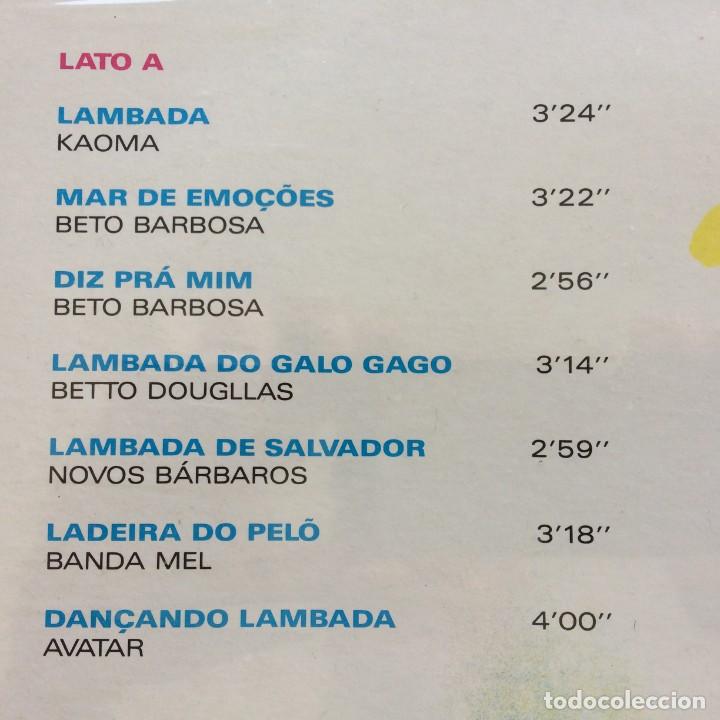 Discos de vinilo: Various &lrm;&ndash; Lambada , Italy 1989 CBS DISCO PRECINTADO - Foto 3