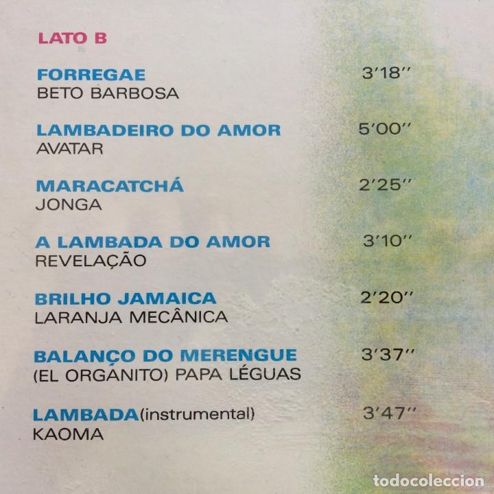 Discos de vinilo: Various &lrm;&ndash; Lambada , Italy 1989 CBS DISCO PRECINTADO - Foto 4