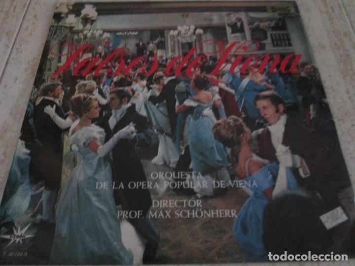 Discos de vinilo: ORQUESTA DE LA &Oacute;PERA POPULAR DE VIENA- Valses de Viena. LP ed espa&ntilde;ola 1966