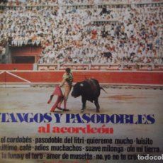Discos de vinilo: TANGOS Y PASODOBLES . 1977