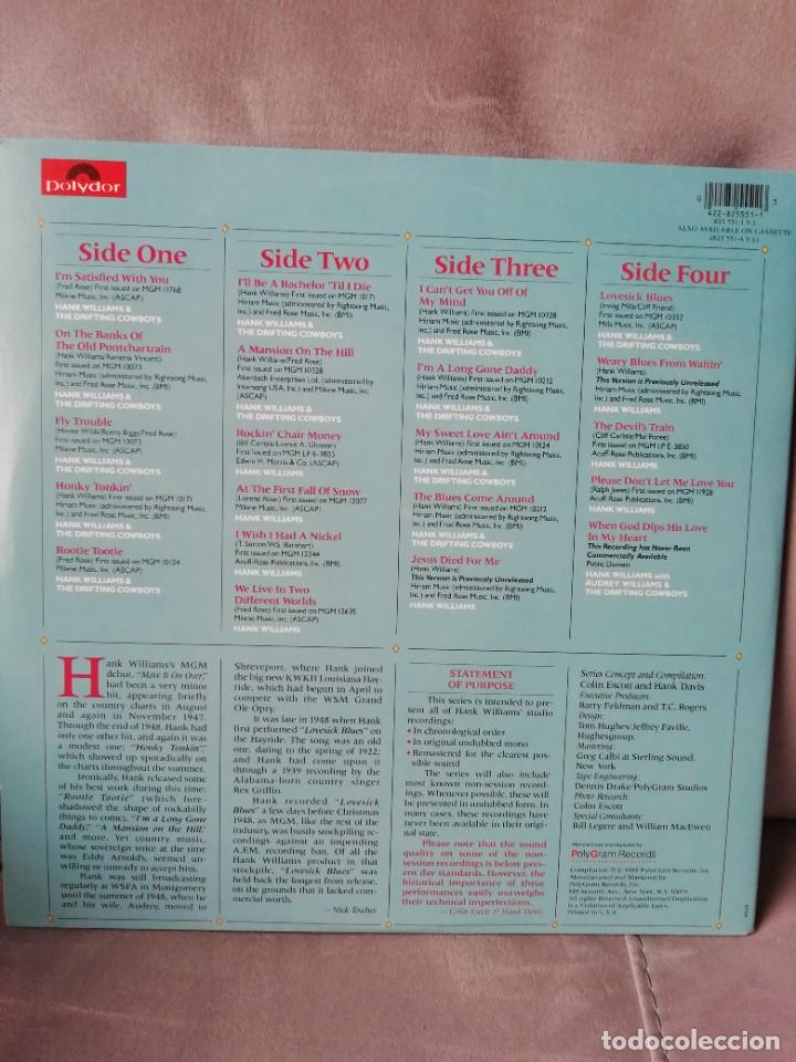 Discos de vinilo: Hank Williams - Foto 3