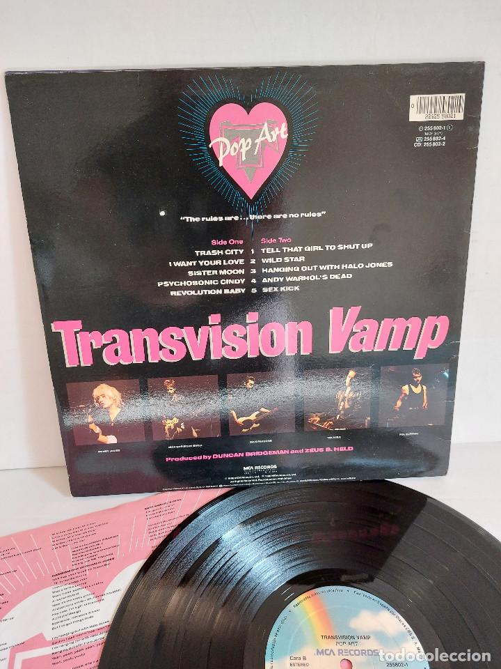 Discos de vinilo: TRANSVISION VAMP. - POP ART - Foto 4