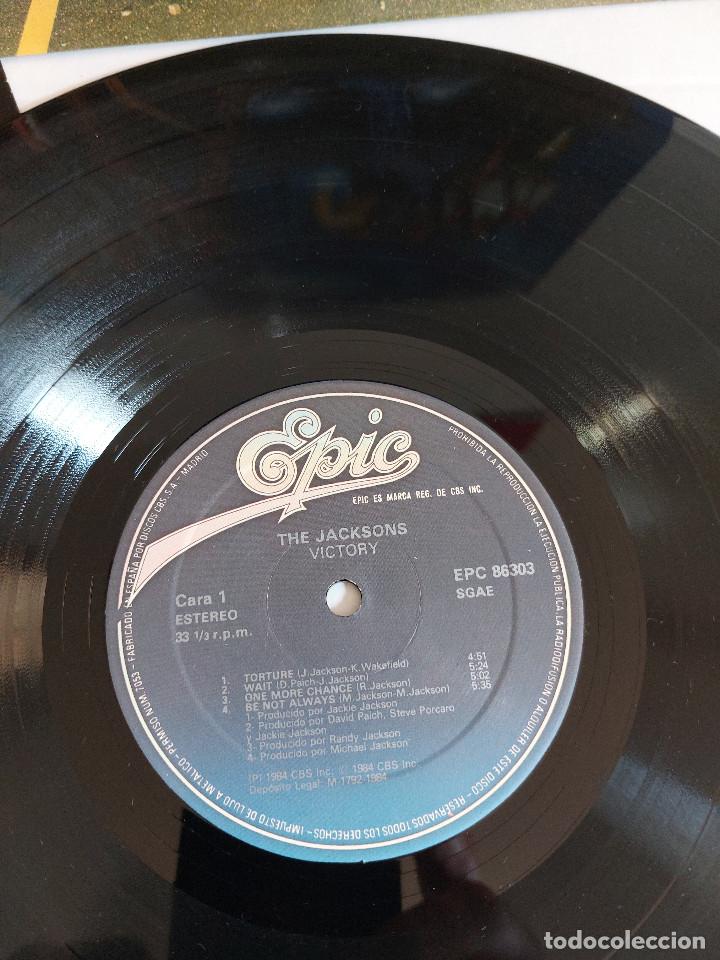Discos de vinilo: THE JACKSONS - VICTORY - Foto 2