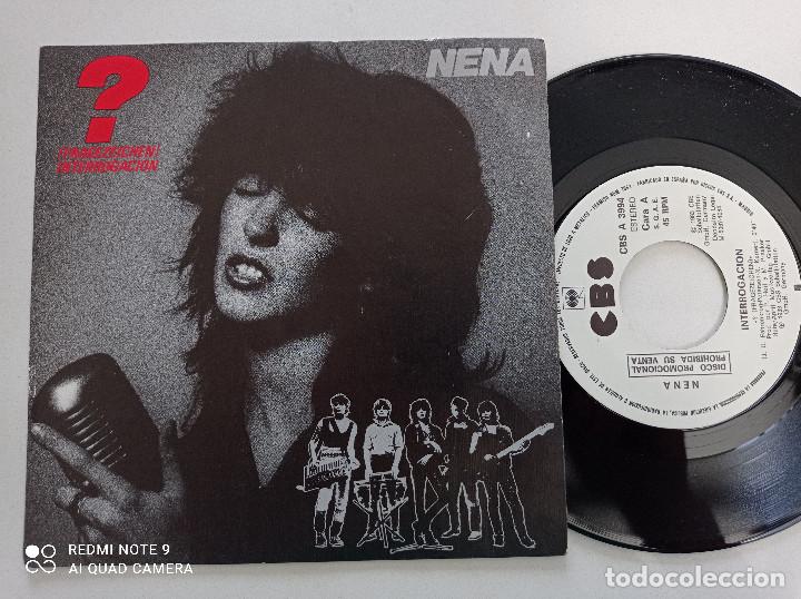 Vinyl-Schallplatten: NENA Interrogacion SPAIN 1-SIDE WL PROM0 7&rdquo; VINYL 1983 NM
