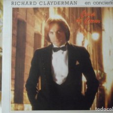 Discos de vinilo: DOBLE LP . RICHARD CLAYDERMAN EN CONCIERTO . COUP DE COEUR . AÑO 1981
