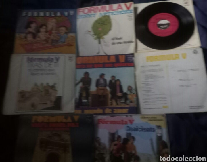 Discos de vinilo: LOTE 8 SINGLES F&Oacute;RMULA V. POP - Foto 2