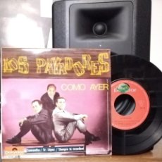 Discos de vinilo: LOS PAYADORES – COMO AYER (EP AÑO 1965). Lote 336470053