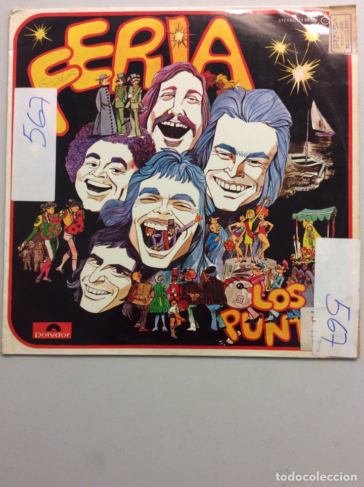 Discos de vinilo: Los Puntos. Feria. - Foto 1
