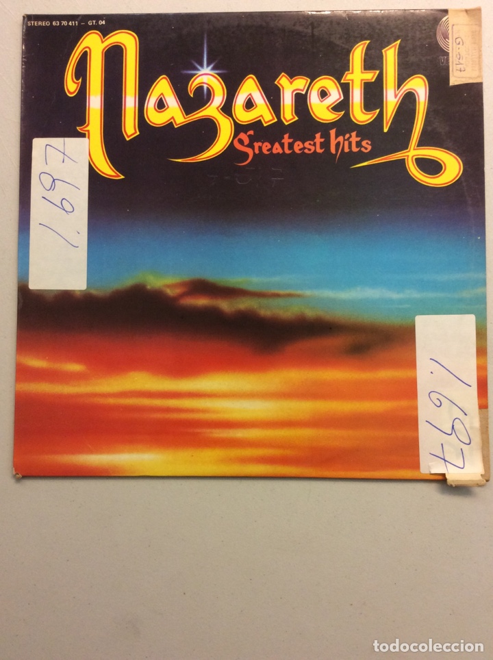 Discos de vinilo: Nazarath. Greatest hits. - Foto 1