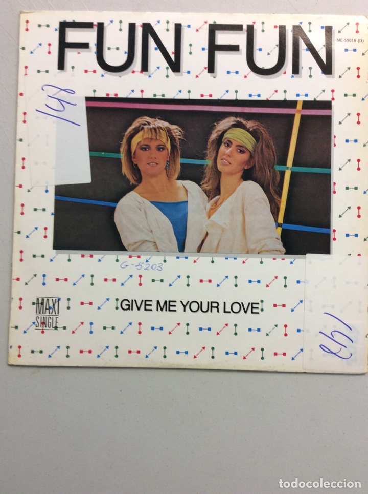 Discos de vinilo: Fun Fun. Give me you love. - Foto 1