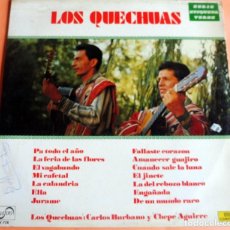 Discos de vinilo: DISCO LP - LOS QUECHUAS - FALLASTE CORAZÓN, ETC...... - ZAFIRO 1972 - ZV-728. Lote 336535343