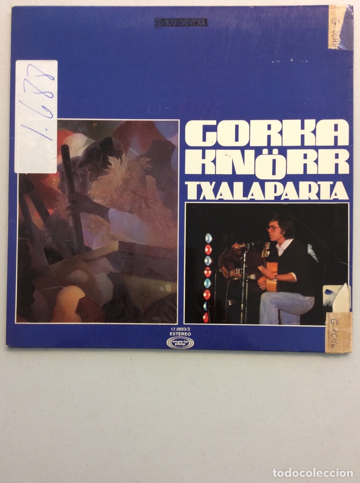 Discos de vinilo: Gorka Kn&ouml;rr. Txalaparta. - Foto 1