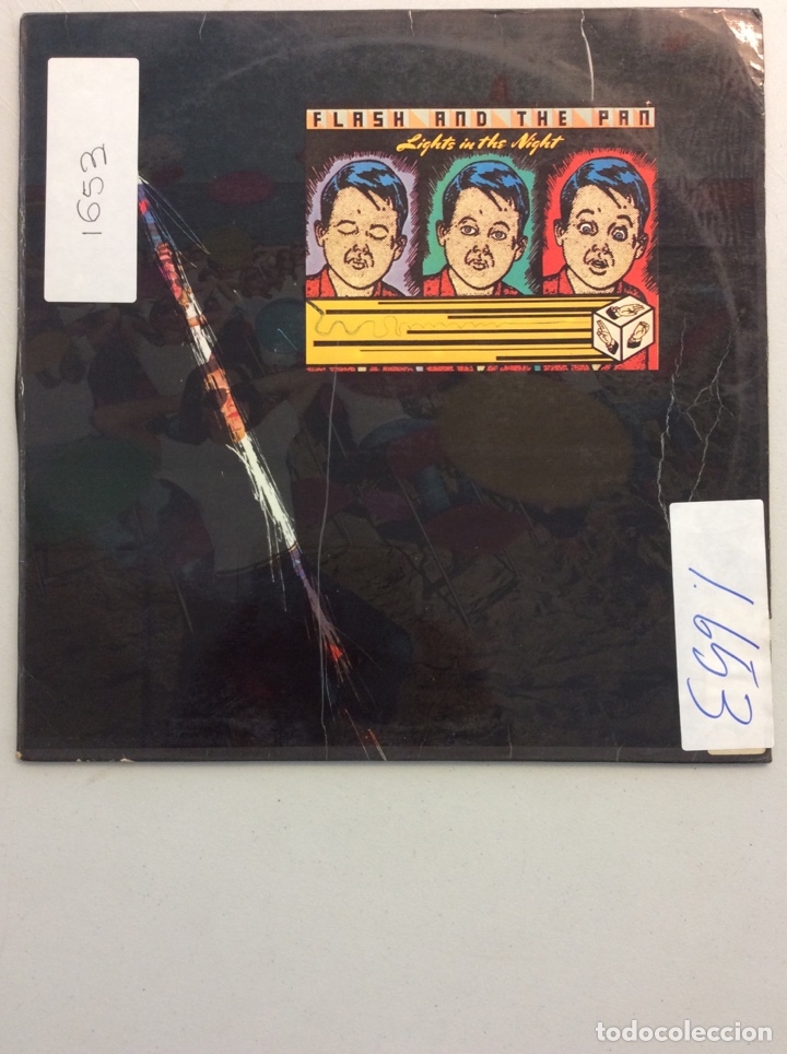 Discos de vinilo: Flash and the pan. Lights in the night. - Foto 1