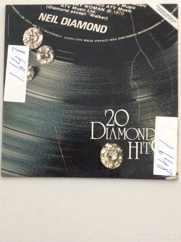 Discos de vinilo: Neil Diamond. 20 diamonds hits. - Foto 1