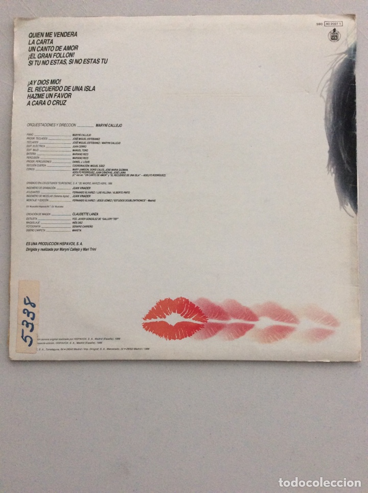 Discos de vinilo: Mari Trini. Quien me vendera. - Foto 2