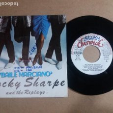 Disques de vinyle: ROCKY SHARPE & THE REPLAYS / BAILE MARCIANO / SINGLE 7 PULGADAS. Lote 336548693