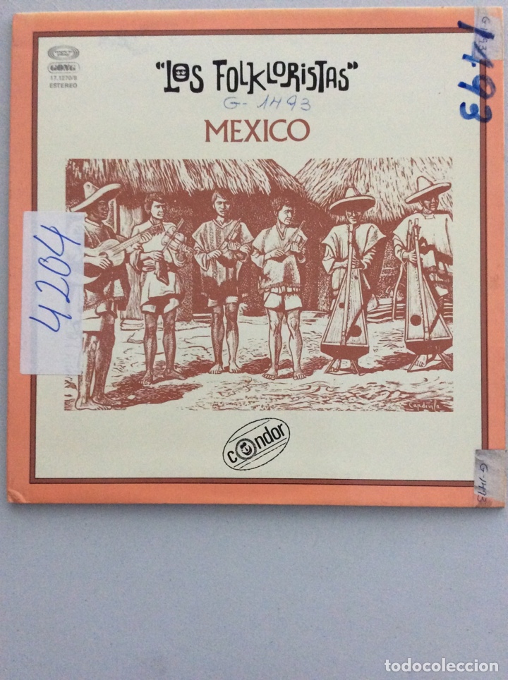 Discos de vinilo: Los Folkloristas. Mexico. - Foto 1
