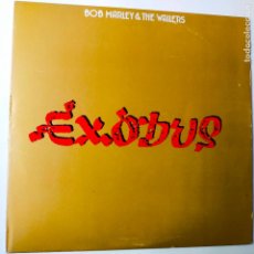 Discos de vinilo: BOB MARLEY & THE WAILERS- EXODUS- SPAIN LP 1977 + INSERT- VINILO EXC. ESTADO.. Lote 336573843