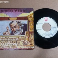 Discos de vinilo: CASTADIVA / DISCO VERDI / SINGLE 7 PULGADAS