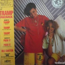 Discos de vinilo: TRAMP REMIX . SALT-N-PEPA . AÑO 1987. Lote 336640953