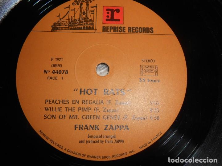 Discos de vinilo: FRANK ZAPPA -HOT RATS 1971 - Foto 5