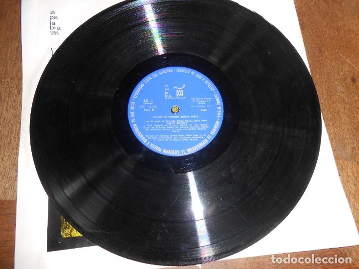 Discos de vinilo: POESIAS DE RAFAEL ALBERTI - Foto 3