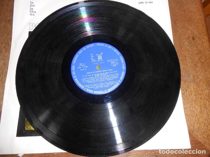 Discos de vinilo: POESIAS DE RAFAEL ALBERTI - Foto 6