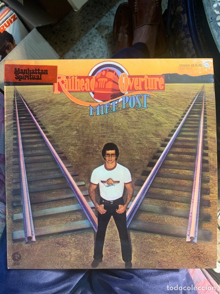 Discos de vinilo: Mike post railhead overture 1975 ed spain jazz - Foto 1