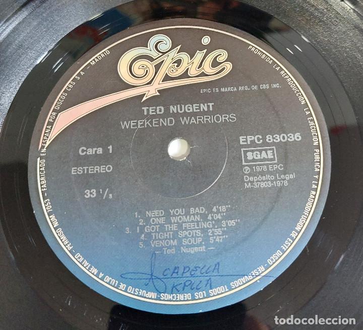 Discos de vinilo: ted nugent - weekend warriors - Foto 2