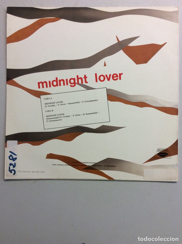 Discos de vinilo: People like us. Midnight lover. - Foto 2