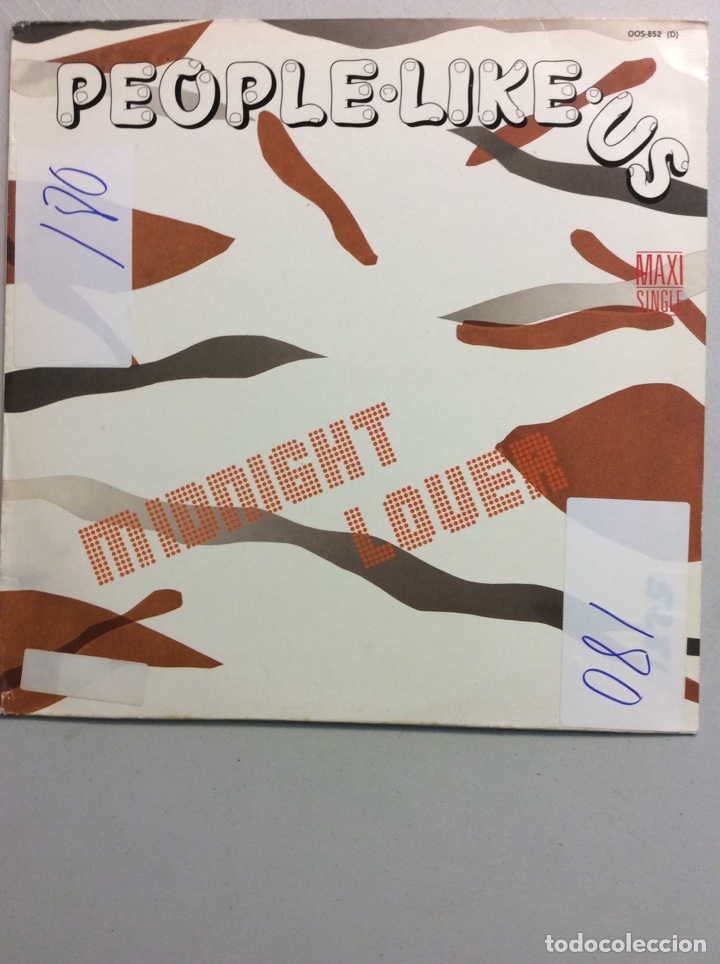 Discos de vinilo: People like us. Midnight lover. - Foto 1