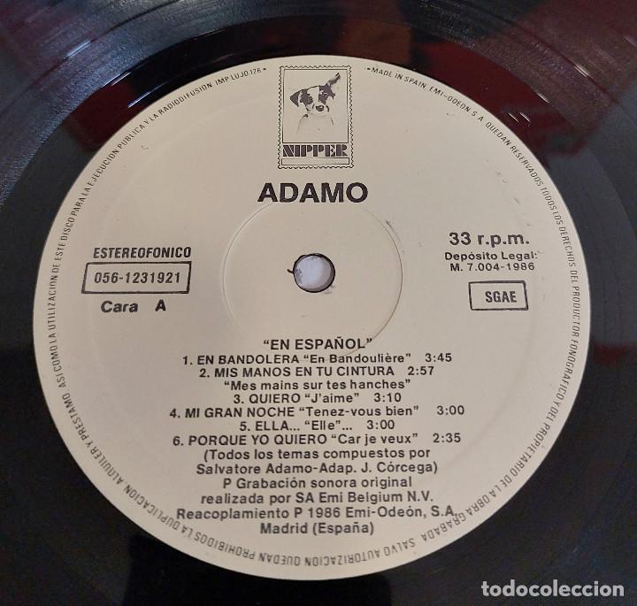 Discos de vinilo: adamo - canta en espa&ntilde;ol - Foto 2