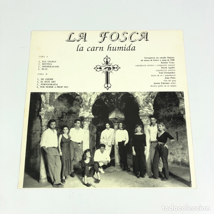 Discos de vinilo: LP - LA FOSCA - La carn humida (1990) - Foto 4