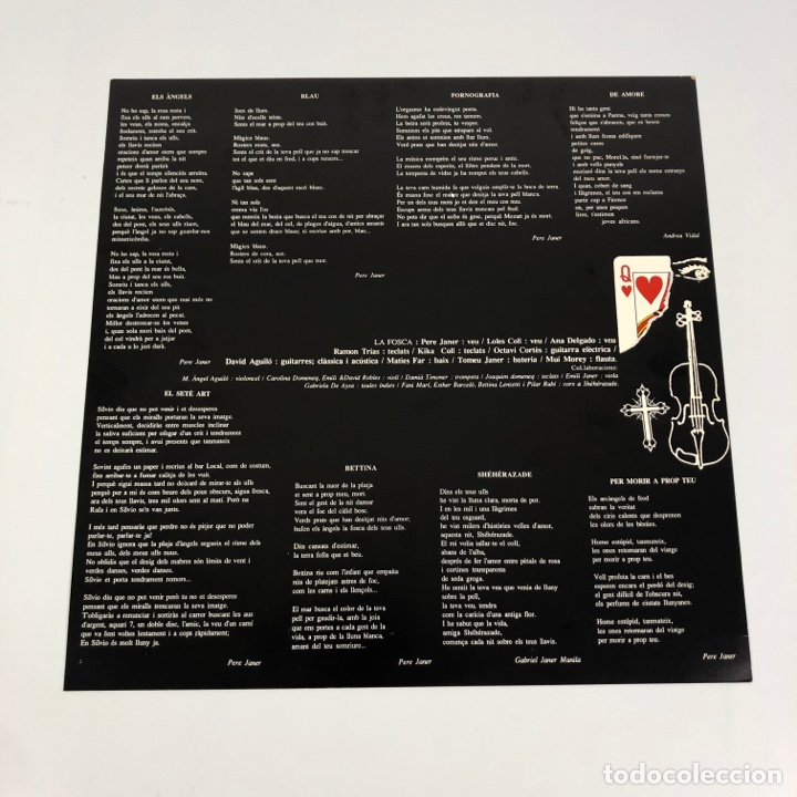 Discos de vinilo: LP - LA FOSCA - La carn humida (1990) - Foto 5