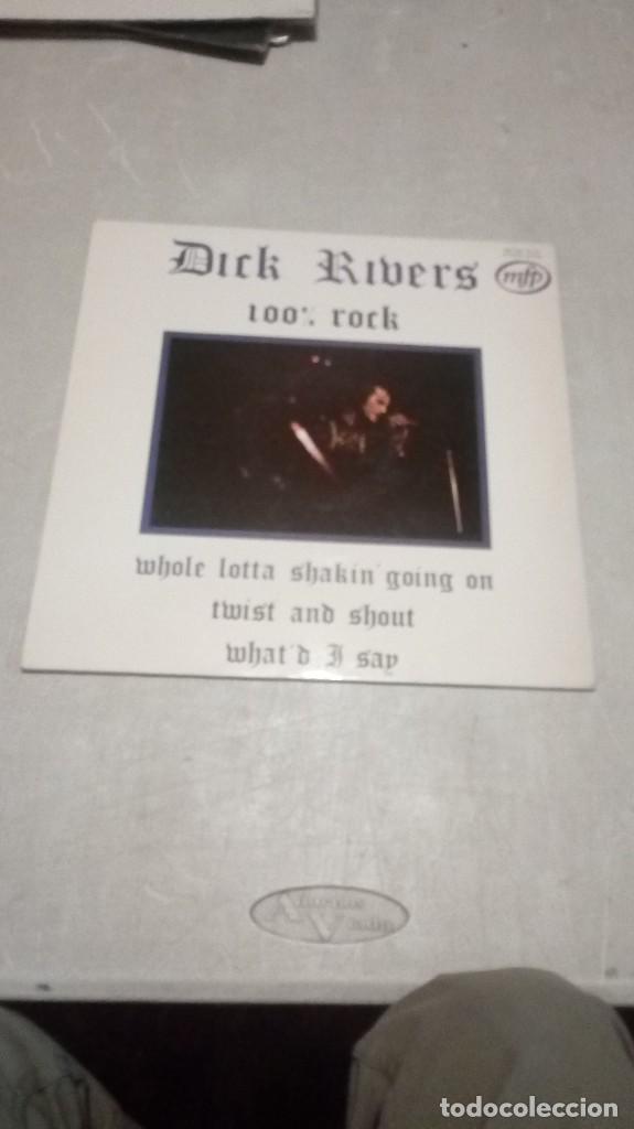 Discos de vinilo: Dick Rivers LP 100% Rock Fr.1972 - Foto 1