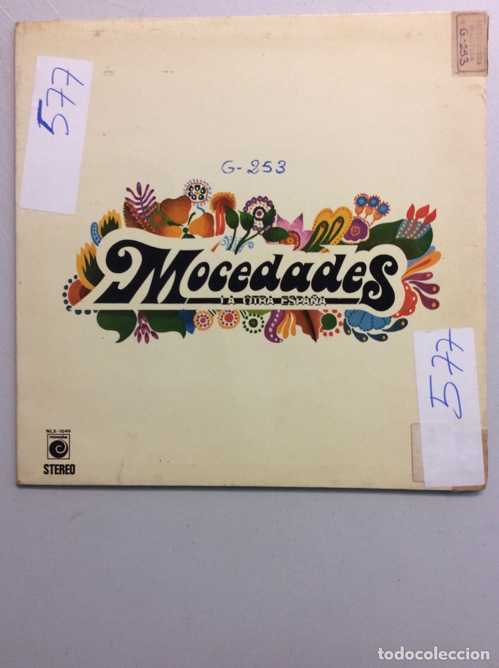 Discos de vinilo: Mocedades. La otra Espa&ntilde;a. - Foto 1